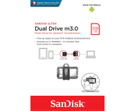 Sandisk 256GB Ultra Dual Drive m3.0 (USB 3.0) 150MB/s - 392125 - zdjęcie 3